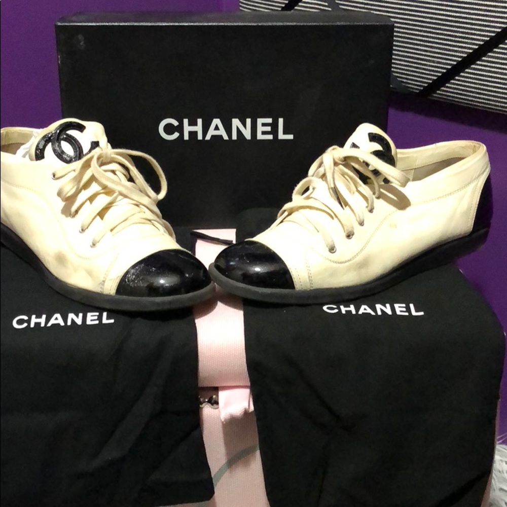 Aunthentic Chanel Sneakers size 9.5